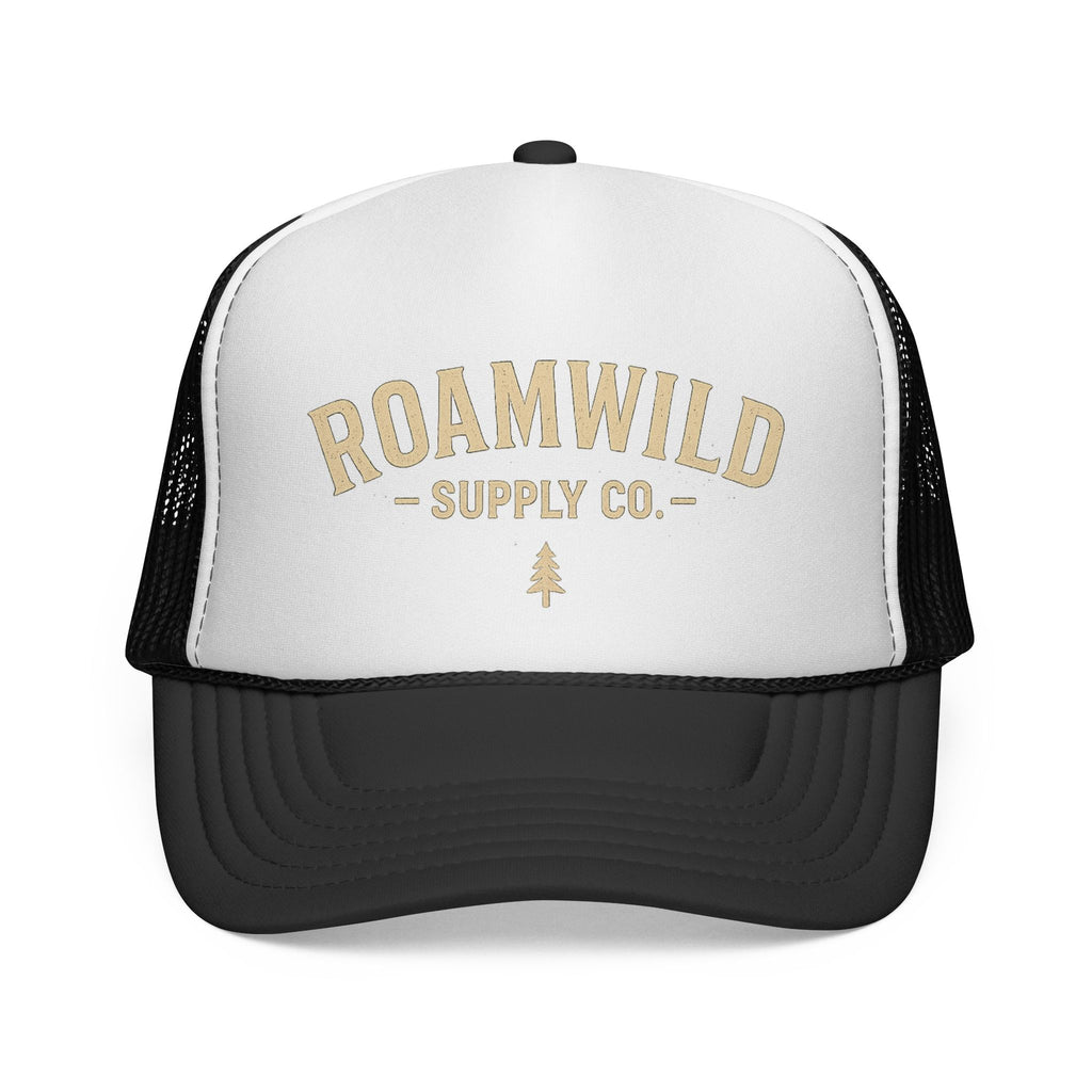 RoamWild Supply Co. Trucker Cap — Vintage Outdoor Mesh Hat