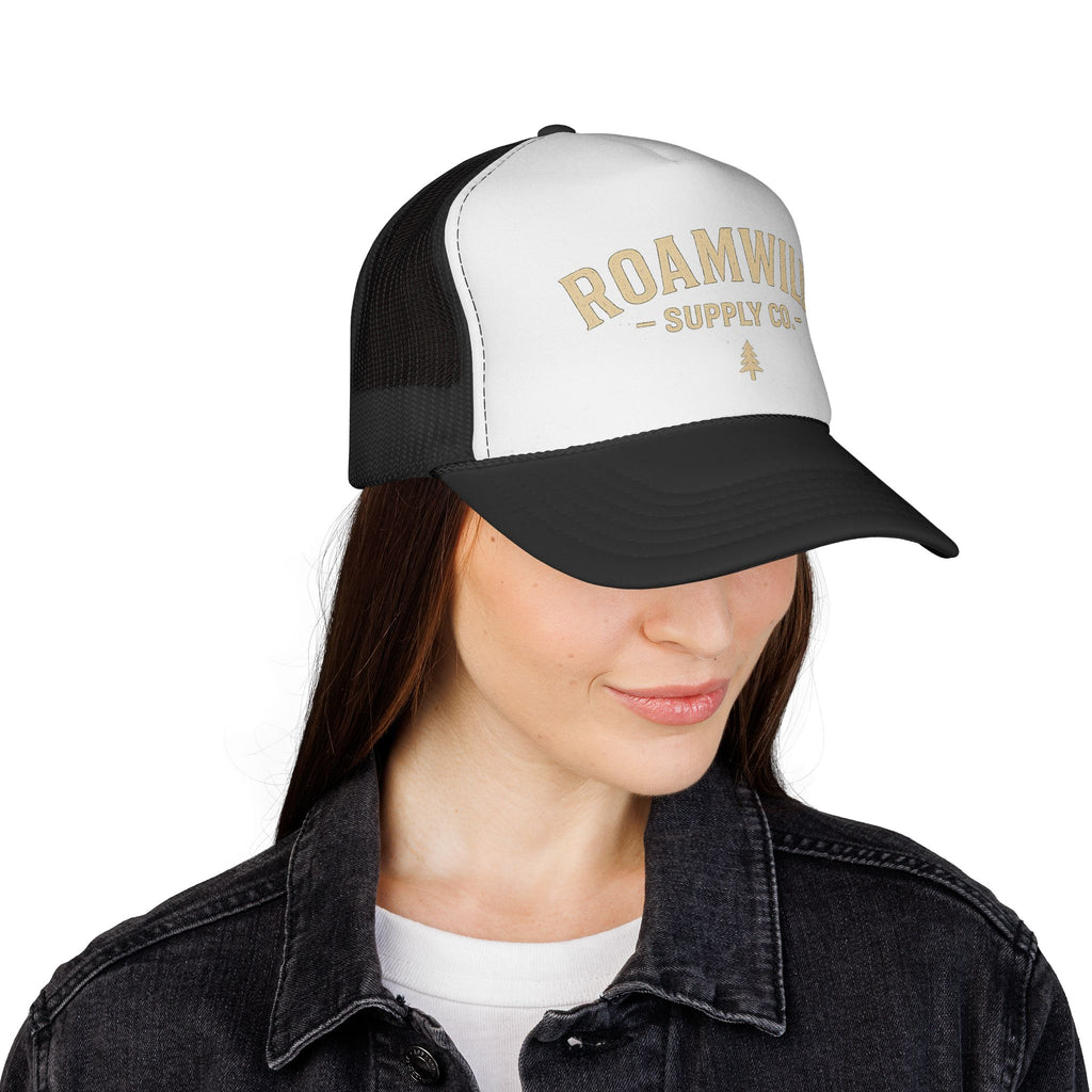 RoamWild Supply Co. Trucker Cap — Vintage Outdoor Mesh Hat