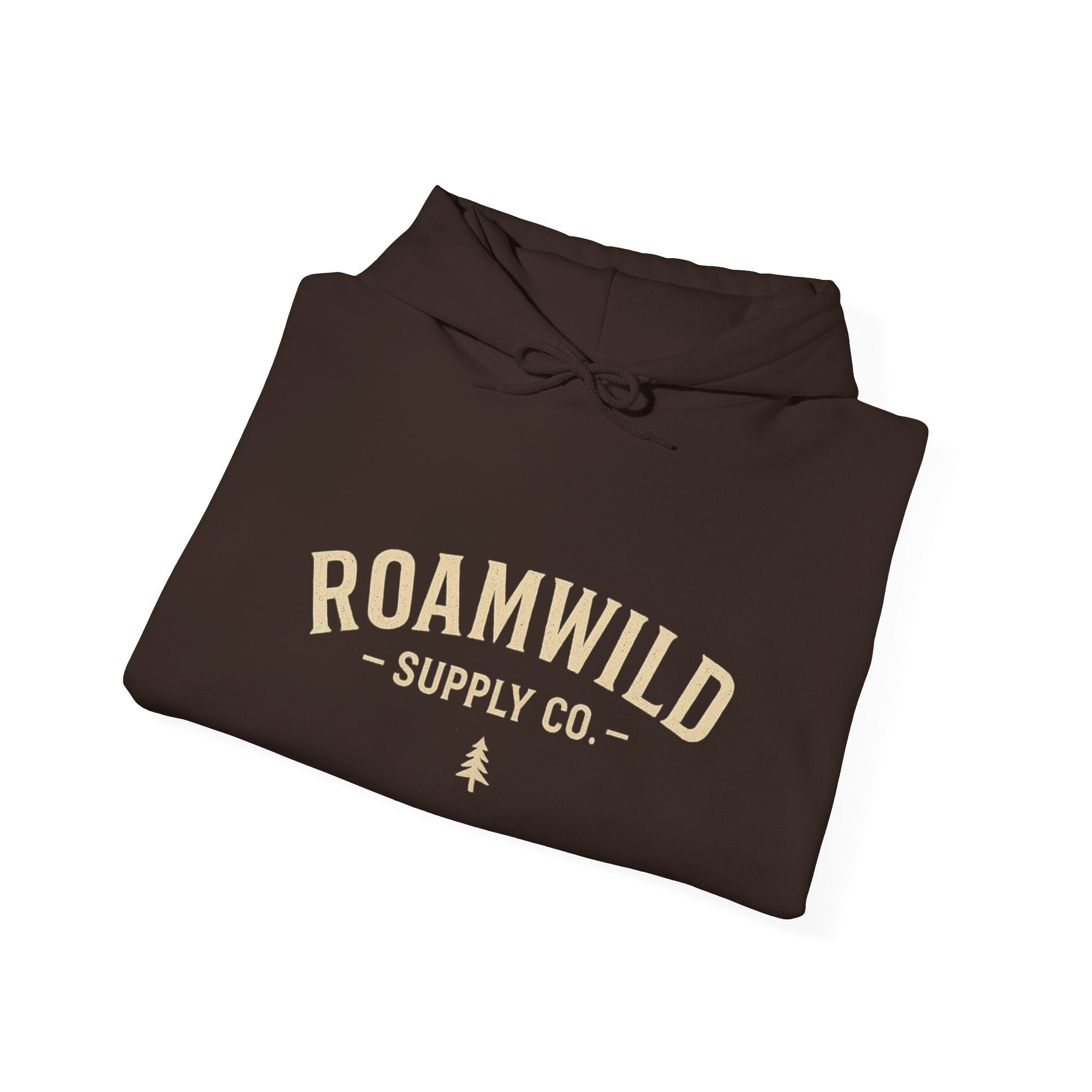 RoamWild Supply Co. Adventure Hoodie — "The Journey Is The Destination" Outdoor Pullover